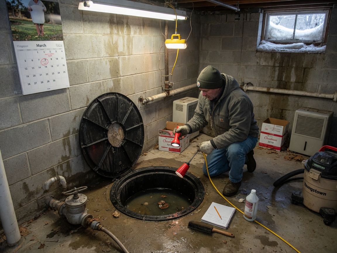 How to Inspect Your Sump Pump Before Youngstown Spring Thaws